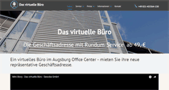 Desktop Screenshot of das-virtuelle-buero.de